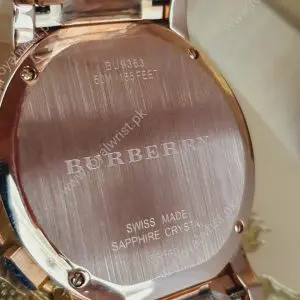 Burberry Men's Swiss Made Gold-Tone Stainless Steel Grey Dial 42mm Watch BU9353