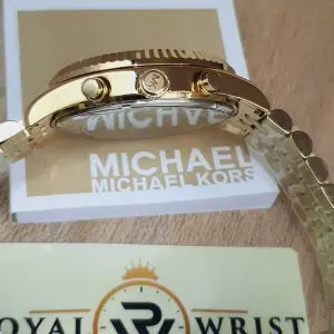 Michael Kors Men’s Chronograph Quartz Stainless Steel Blue Dial 44mm Watch MK8494