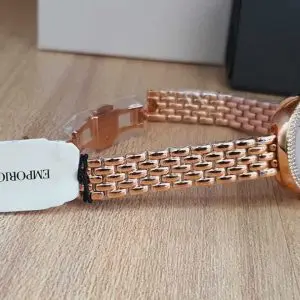 Emporio Armani Women’s Analog Stainless Steel Mother of Pearl Dial 30mm Watch AR11355