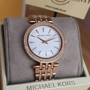 Michael Kors Women’s Quartz Stainless Steel Mother of Pearl Dial 39mm Watch MK3220