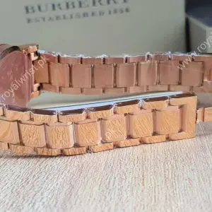 Burberry Women's Swiss Made Stainless Steel Brown Dial 38mm Watch BU9005