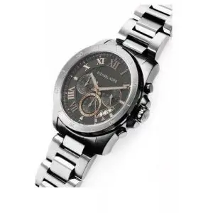 Michael Kors Men’s Chronograph Quartz Stainless Steel Grey Dial 44mm Watch MK8609