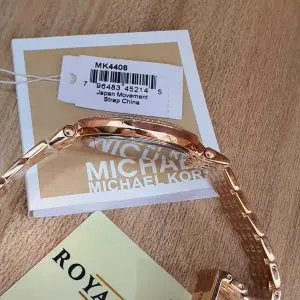 Michael Kors Women’s Quartz Stainless Steel Grey Dial 39mm Watch MK4408