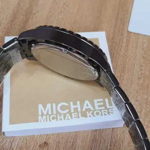 Michael Kors Men’s Chronograph Quartz Stainless Steel Blue Dial 44mm Watch MK7155