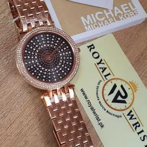 Michael Kors Women’s Quartz Stainless Steel Grey Dial 39mm Watch MK4408
