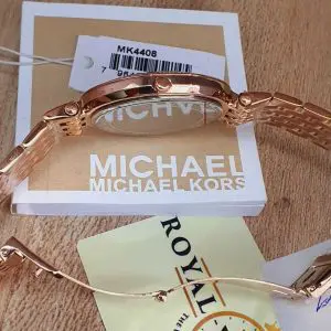 Michael Kors Women’s Quartz Stainless Steel Grey Dial 39mm Watch MK4408
