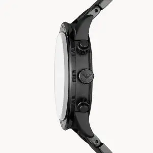 Emporio Armani Men’s Quartz Stainless Steel Black Dial 43mm Watch AR11242