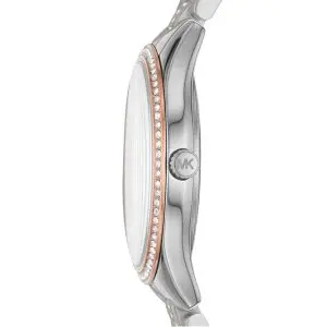 Michael Kors Women’s Quartz Two Tone Stainless Steel Blue Dial 33mm Watch MK3929