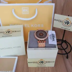 Michael Kors Women’s Quartz Stainless Steel Grey Dial 39mm Watch MK4408