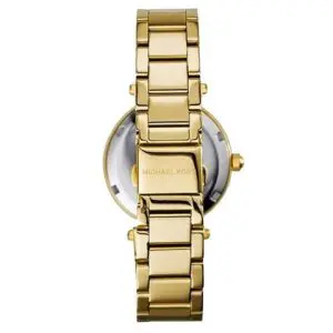 Michael Kors Women’s Quartz Chronograph Stainless Steel Gold Dial 33mm Watch MK6056