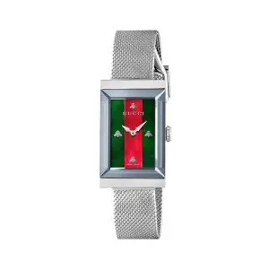 Gucci Women’s Swiss Made Quartz Stainless Steel Multi Dial 21mm Watch YA147401