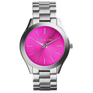 Michael Kors Women’s Quartz Stainless Steel Pink Dial 41mm Watch MK3291
