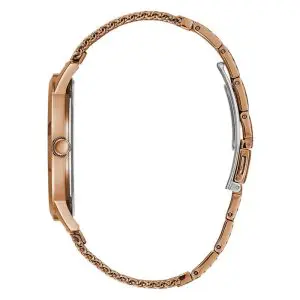 Guess Men’s Quartz Rose Gold Stainless Steel Brown Dial 44mm Watch GW0074G1