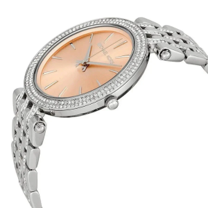 Alternative view of Michael Kors Women’s Quartz Stainless Steel Pink Dial 39mm Watch MK3218