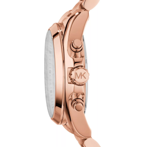 Alternative view of Michael Kors Women’s Quartz Stainless Steel Rose Gold Dial 43mm Watch MK5503