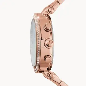 Michael Kors Women’s Quartz Stainless Steel Mother of pearl Dial 39mm Watch MK5491