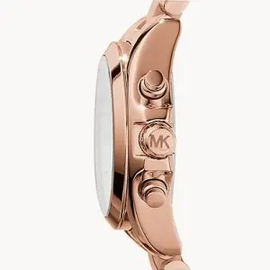 Michael Kors Women’s Chronograph Quartz Stainless Steel Rose Gold Dial 36mm Watch MK5799