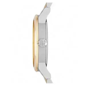 Burberry Women’s Swiss Made Two-Tone Stainless Steel Silver Dial 34mm Watch BU9115
