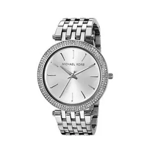 Michael Kors Women’s Quartz Stainless Steel Silver Dial 39mm Watch MK3190