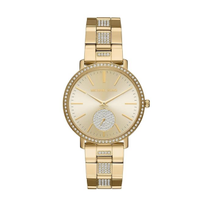 Michael Kors Women’s Quartz Stainless Steel Gold Dial 38mm Watch MK3811