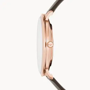 Emporio Armani Men’s Quartz Leather Strap Silver Dial 42mm Watch AR11163