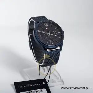 Tommy Hilfiger Men’s Quartz Stainless Steel Blue Dial 44mm Watch 1791421
