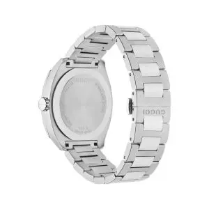 Gucci Men’s Analog Quartz Stainless Steel Blue Dial 38mm Watch YA126440