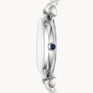 Emporio Armani Women’s Analog Stainless Steel Dark Blue Dial 32mm Watch AR11091