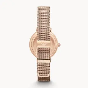 Emporio Armani Women’s Analog Stainless Steel Silver Dial 32mm Watch AR1956