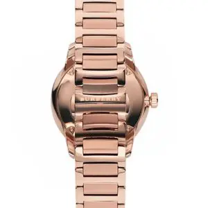 Burberry Men's Swiss Made Stainless Steel Rose Gold Dial 40mm Watch BU10013