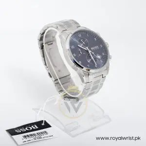 Hugo Boss Men’s Quartz Stainless Steel Blue Dial 44mm Watch 1513784