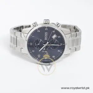 Hugo Boss Men’s Quartz Stainless Steel Blue Dial 44mm Watch 1513784
