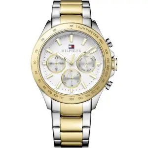 Tommy Hilfiger Men’s Quartz Stainless Steel White Dial 44mm Watch 1791226