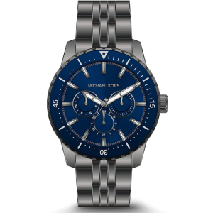 Michael Kors Men’s Chronograph Quartz Stainless Steel Blue Dial 44mm Watch MK7155