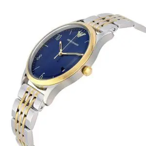 Emporio Armani Men’s Stainless Steel Blue Dial 41mm Watch AR1868