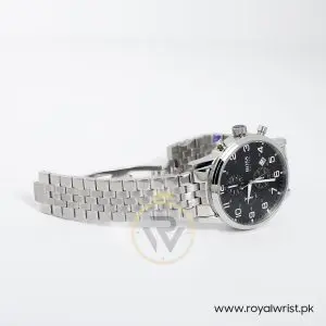 Hugo Boss Men’s Quartz Stainless Steel Black Dial 44mm Watch 1512446