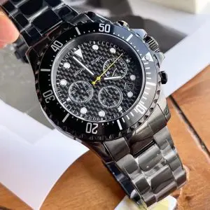 Michael Kors Men’s Stainless Steel Black Dial 45mm Watch MK8257