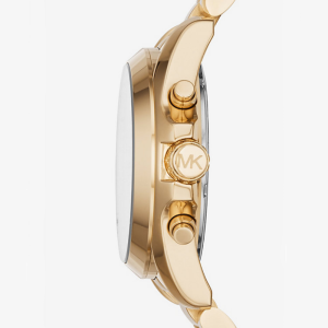 Alternative view of Michael Kors Unisex Quartz Stainless Steel Pearlescent Dial 43mm Watch MK6266