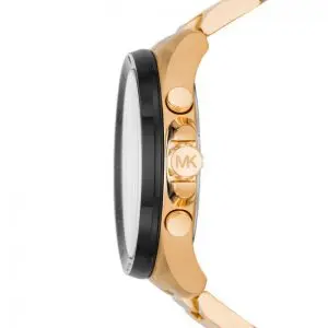 Michael Kors Men’s Stainless Steel Black Dial 45mm Watch MK8848
