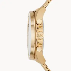 Michael Kors Men’s Stainless Steel Black Dial 45mm Watch MK8867