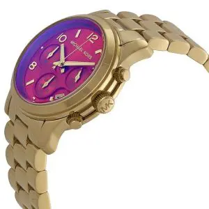 Michael Kors Women’s Quartz Stainless Steel Pink Dial 38mm Watch MK5939
