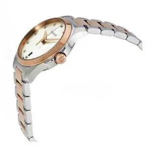 Alternative view of Gucci Women’s Swiss Made Quartz Stainless Steel Mother of pearl Dial 27mm Watch YA126544