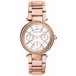 Michael Kors Women’s Quartz Stainless Steel Mother of pearl Dial 33mm Watch MK5616