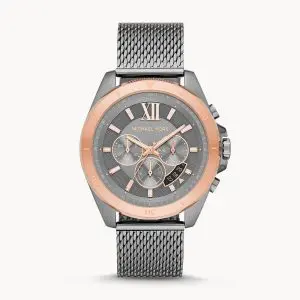 Michael Kors Men’s Stainless Steel Gray Dial 45mm Watch MK8868
