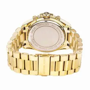 Michael Kors Women’s Chronograph Quartz Stainless Steel Espresso Brown Dial 40MM Watch MK5502