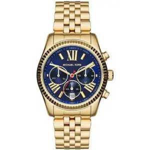 Michael Kors Women’s Quartz Stainless Steel Blue Dial 38mm Watch MK6206