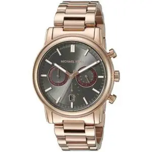 Michael Kors Men’s Quartz Stainless Steel Grey Dial 43mm Watch MK8370