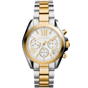 Michael Kors Women’s Quartz Stainless Steel White Dial 36mm Watch MK5974