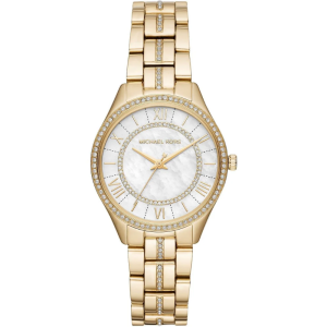Michael Kors Women’s Quartz Stainless Steel Mother of pearl Dial 33mm Watch MK3899