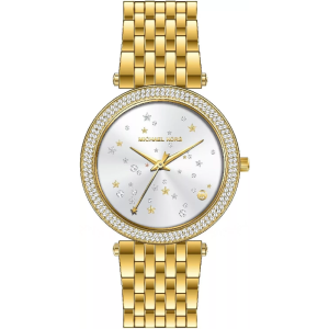 Michael Kors Women’s Quartz Stainless Steel White Dial Watch MK3727